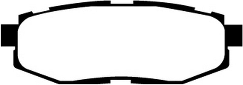 EBC Greenstuff 2000 Series Rear Brake Pads for Scion FR-S, Subaru BRZ * Part Number EBCDP21758