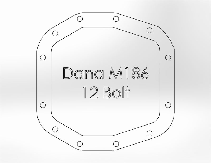 aFe Pro Series Front Differential Cover for 2018+ Jeep Wrangler (JL) V6 3.6L