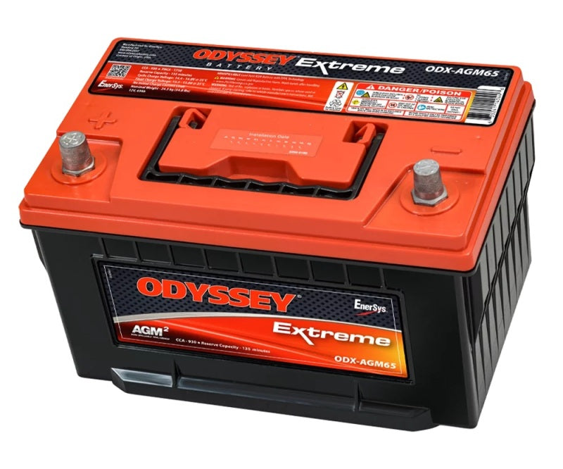 Odyssey Battery ODX-AGM65 Extreme AGM Deep Cycle Battery for Automotive and Heavy Duty Applications