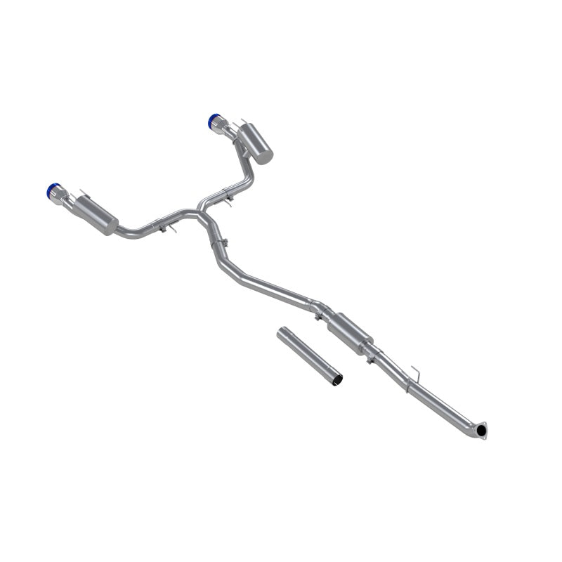 MBRP Armor Pro Series Cat-Back Exhaust System for Honda Civic SI and Acura Integra – 3 Inch Diameter with Burnt End Tips