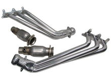 Load image into Gallery viewer, BBK 10-11 Camaro V6 Long Tube Exhaust Headers with Catalytic Converters – 1 5/8 inch Silver Ceramic Finish
