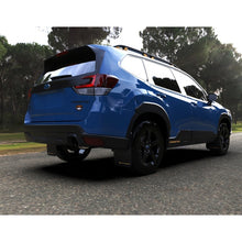 Load image into Gallery viewer, Rally Armor 22-24 Subaru Forester &amp; Wilderness Black UR Mud Flap with Wild Orange Logo