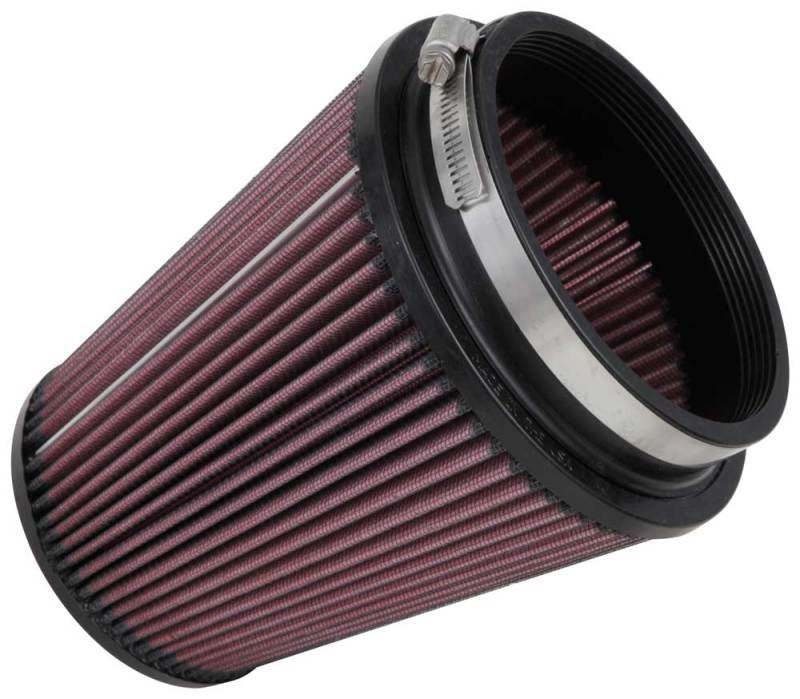 K&N Engineering Universal Rubber Air Filter with 5-Inch Flange * Fits 2019-2020 Hyundai Veloster