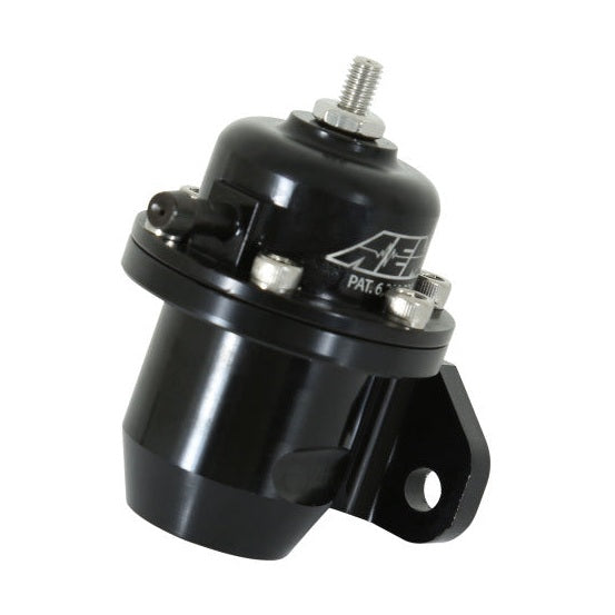 AEM 96-97 Acura CL / 94-97 Honda Accord / 96-00 Civic EX Black Adjustable Fuel Pressure Regulator Part #aem25-304BK
