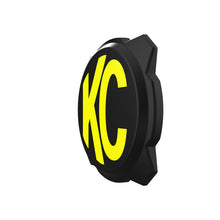 Load image into Gallery viewer, KC HiLiTES 6-inch Black Plastic Light Cover with Yellow Logo for Gravity Pro6 LED Lights