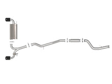 Load image into Gallery viewer, aFe Power Takeda 2021-2024 Toyota Supra 2.0L Cat-Back Exhaust System with Black Tips - 2.5 to 3 Inch Mandrel-Bent Stainless Steel