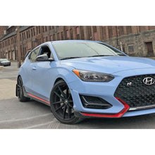 Load image into Gallery viewer, Rally Armor 19-22 Hyundai Veloster N Black UR Mud Flap with Performance Blue Logo