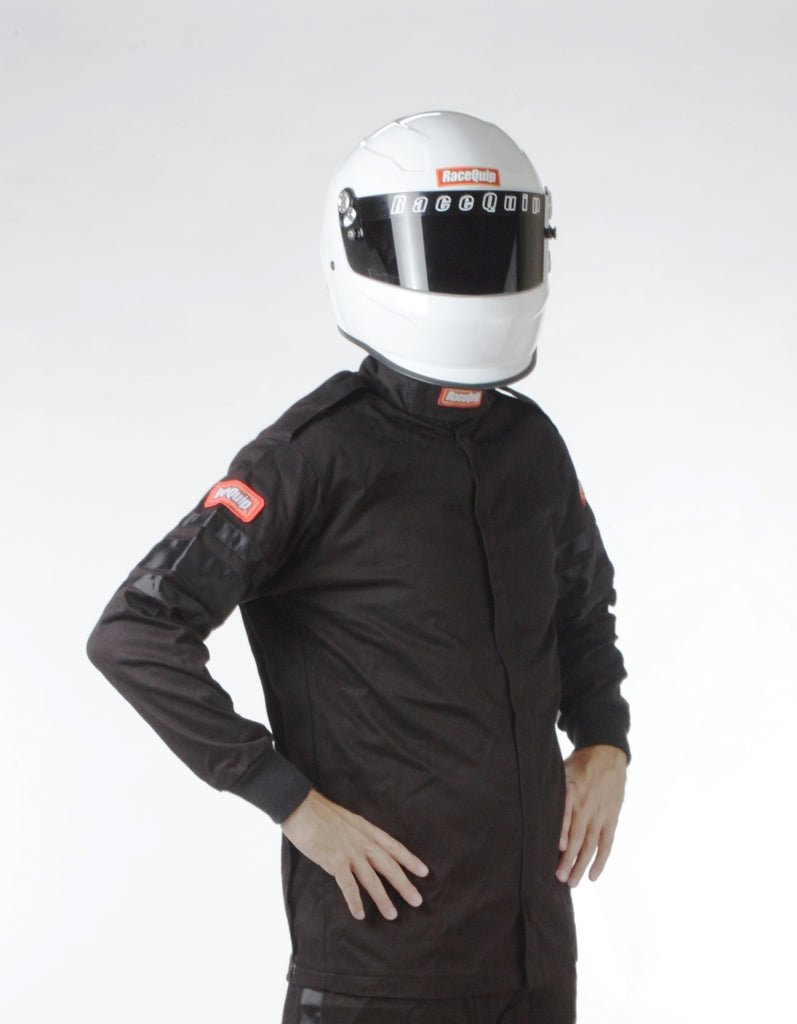 RaceQuip Black SFI-1 1-L Racing Jacket – 3XL by Racequip, Part Number RQP111008