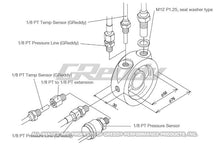 Load image into Gallery viewer, GReddy Universal Oil Filter Block Adapter Part Number gre12002801 for Automotive Applications