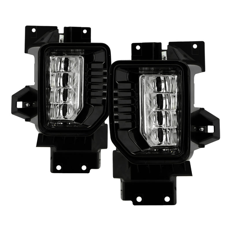 Spyder OEM Full LED Fog Lights for 2020-2021 GMC Sierra 2500/3500 HD with Universal Switch