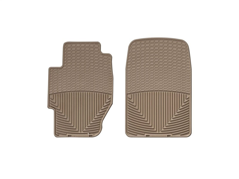 WeatherTech All-Weather Front Floor Mats for Mazda 3 and Honda Civic - Tan