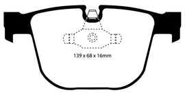 EBC Bluestuff NDX Full Race Rear Brake Pads for BMW 550i, 535i, 545i, 650i (Part # ebcDP51451NDX)