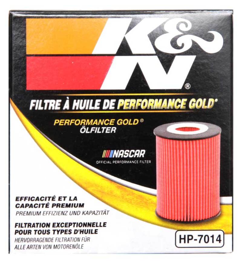K&N Engineering KNNHP-7014 Cartridge Oil Filter for BMW 2006-2009 3.0L Models