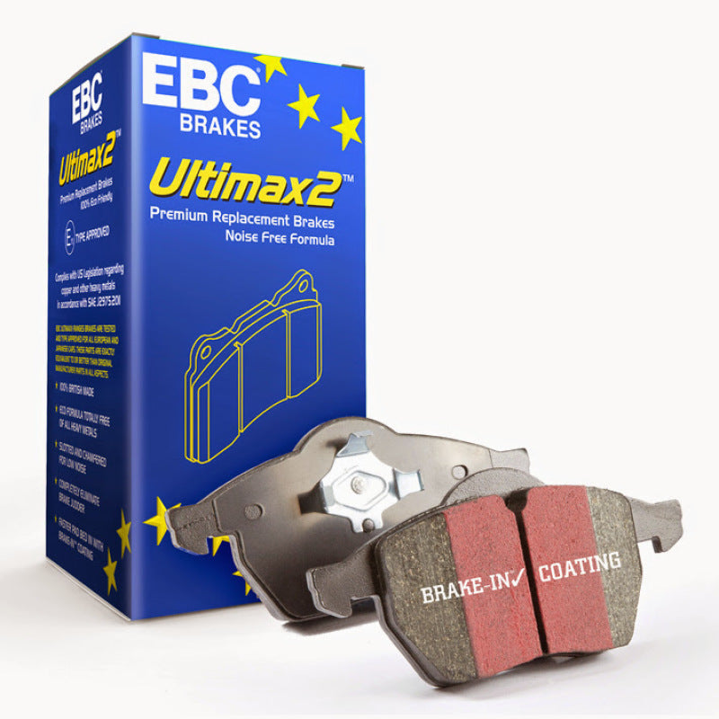 EBC Ultimax OEM Replacement Front Brake Pads for Jeep Cherokee and Chrysler 200 * Model 15+