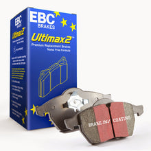 Load image into Gallery viewer, EBC Ultimax2 Rear Brake Pads for 2016-2017 Honda Civic Coupe 1.5L Turbo * OEM Replacement, Part Number EBCUD1878