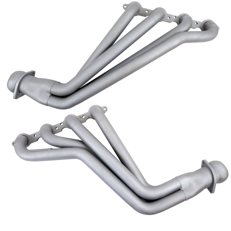 BBK Performance 10-15 Chevrolet Camaro LS3 L99 Long Tube Exhaust Headers with Catalytic Converters - 1.75 inch Chrome Finish