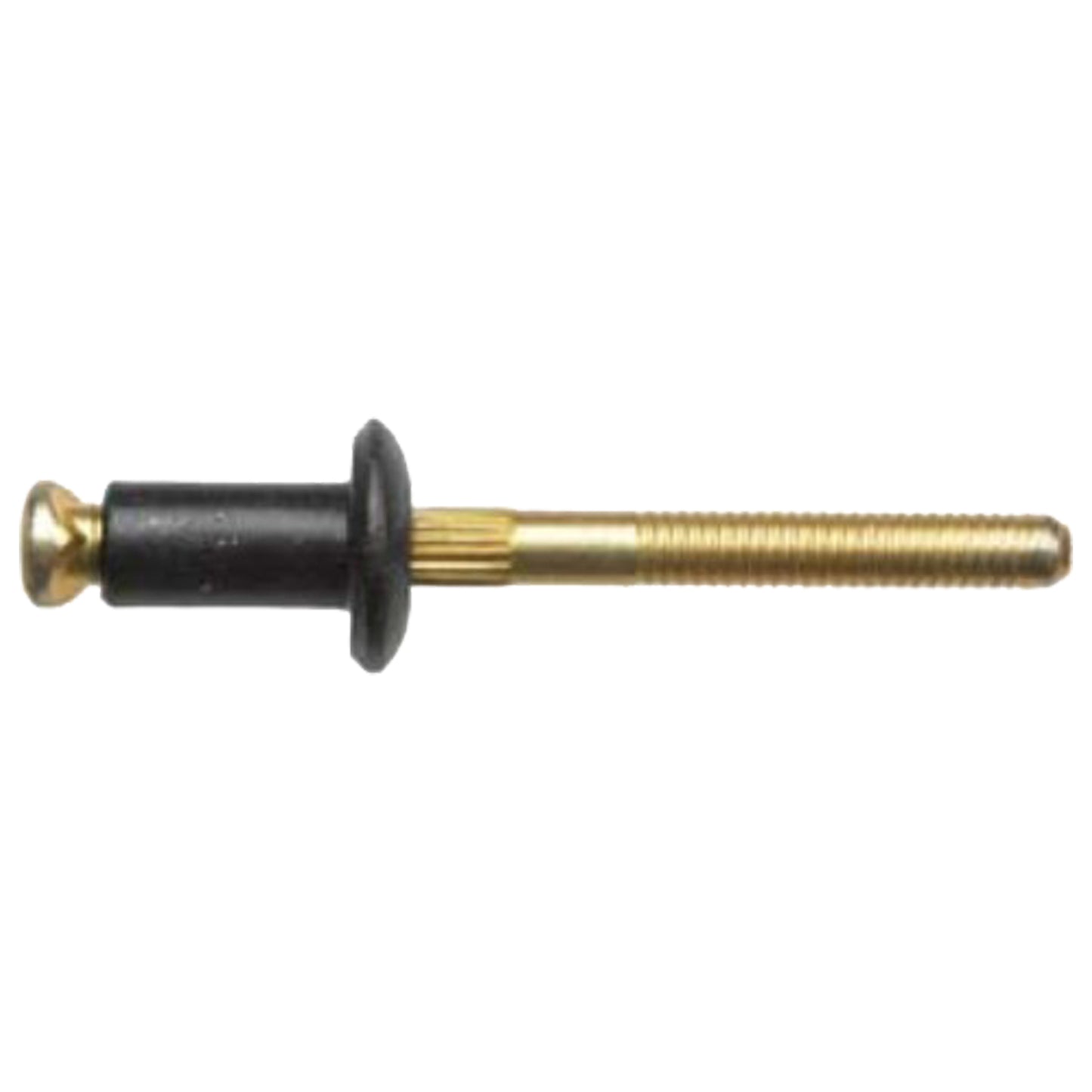 Black Alum Door Handle Rivets 1/4" Dia 3/32" - 1/8" G/R