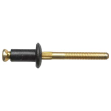 Load image into Gallery viewer, Black Alum Door Handle Rivets 1/4&quot; Dia 3/32&quot; - 1/8&quot; G/R