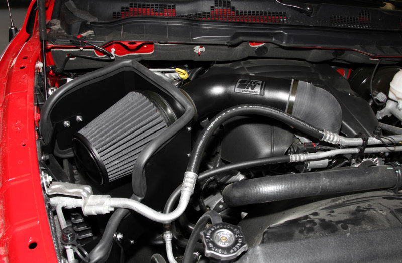 K&N Engineering Blackhawk Induction Cold Air Intake Kit for Ram 1500 and Ram 2500 with 5.7L V8
