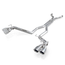 Load image into Gallery viewer, Stainless Works 2012-2015 Chevrolet Camaro ZL1 6.2L 3-Inch Catback Dual Chambered Exhaust System with X-Pipe and Quad Tips