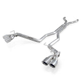 Stainless Works 2012-2015 Chevrolet Camaro ZL1 6.2L 3-Inch Catback Dual Chambered Exhaust System with X-Pipe and Quad Tips