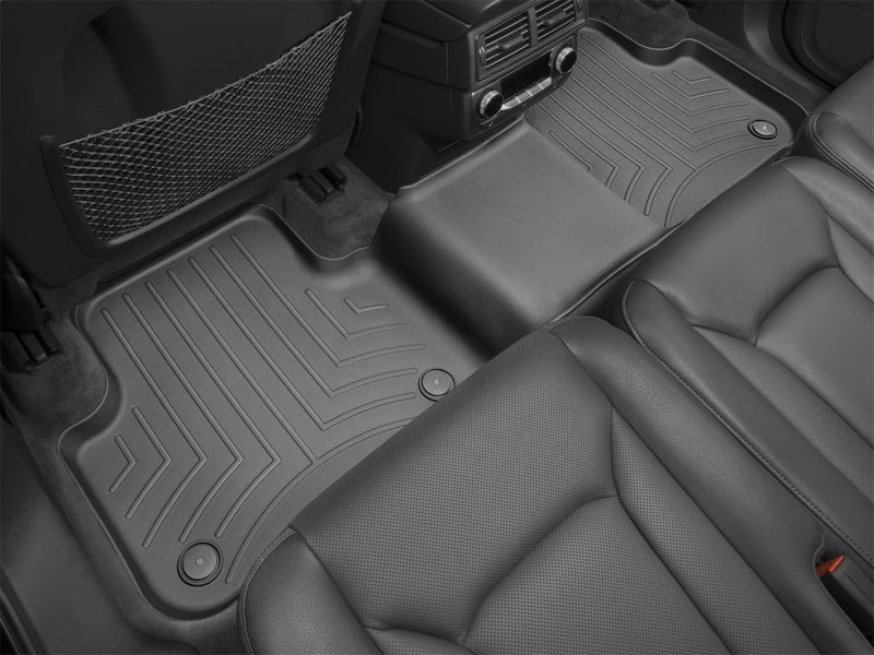 WeatherTech DigitalFit Rear FloorLiner for 2017-2019 Audi Q7 & Q8 - Black