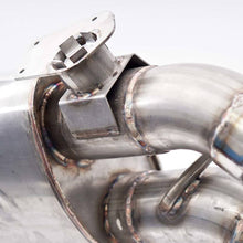 Load image into Gallery viewer, Stainless Works 2016+ Chevy Camaro SS 3-inch Redline Performance Connect Axle Back Exhaust with Valve and Quad Tips