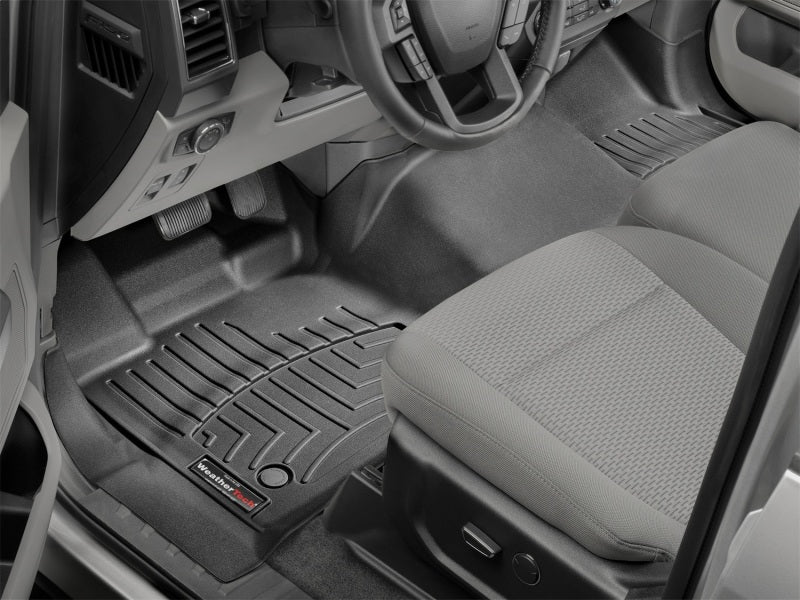 WeatherTech DigitalFit Front FloorLiner for 2015-2016 Ford F-150, Black