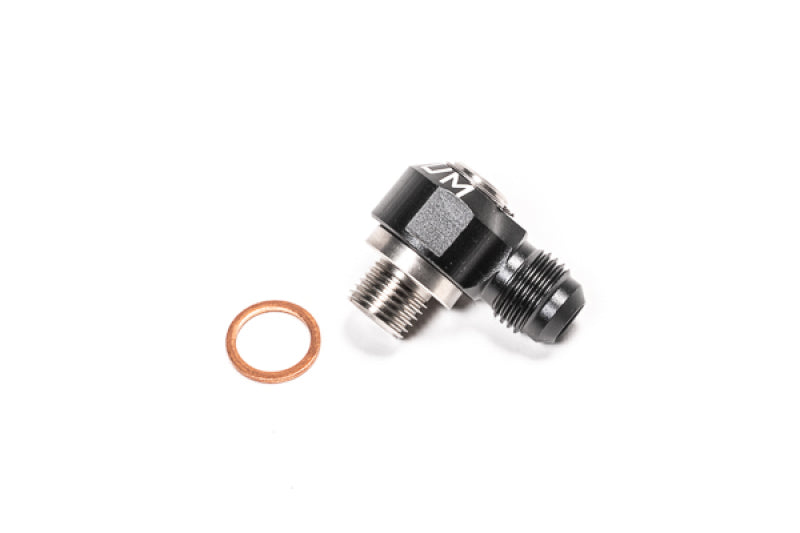 Radium Engineering M12x1.25 Swivel Banjo to 6AN Male Fitting - Automotive Fluid Fitting