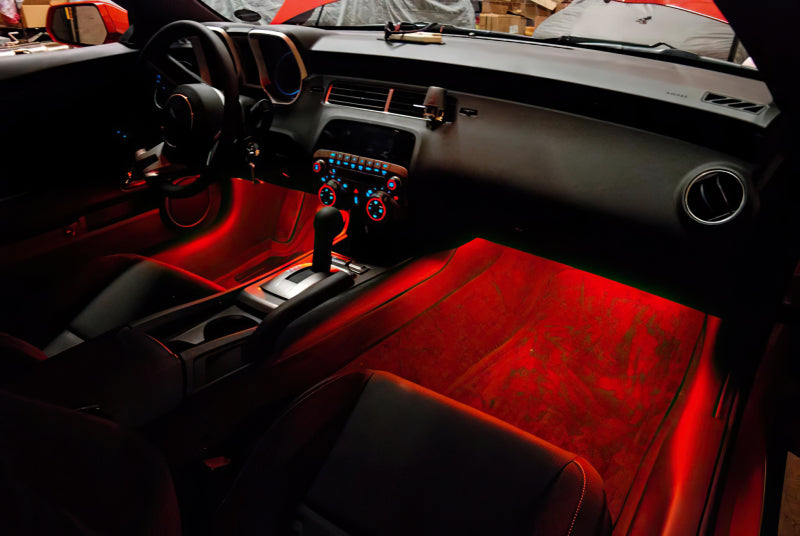 Oracle Lighting 36in Red Flexible LED Strip - Easy Install, Waterproof, for Automotive and Indoor Use