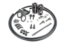 Radium Engineering Dual Oil Catch Can Kit for 2017-2019 Chevrolet Corvette LT1 with Dry Sump System