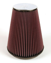 Load image into Gallery viewer, K&amp;N Engineering Universal Chrome Air Filter * 6 inch Flanged / 7.5 inch Base / 4.5 inch Top / 9 inch Height for Chevrolet and GMC SUVs