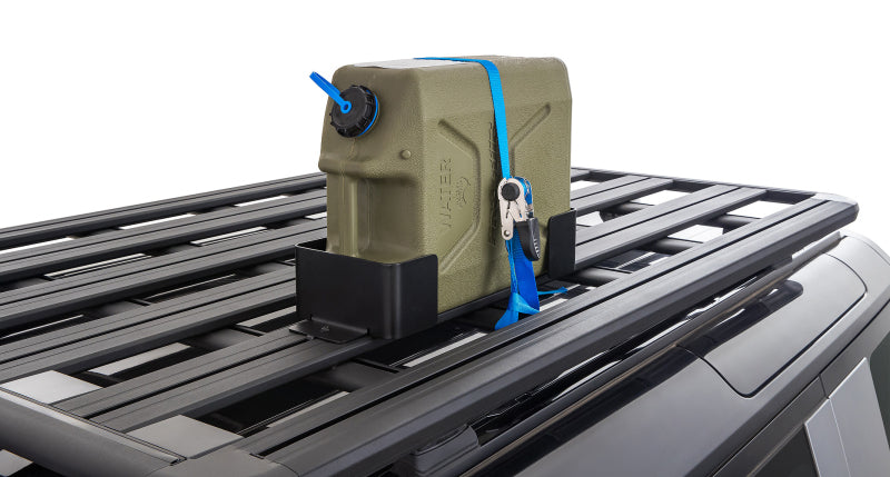 Rhino-Rack Single Jerry Can Holder RHR61005 for Automotive Fuel and Water Storage