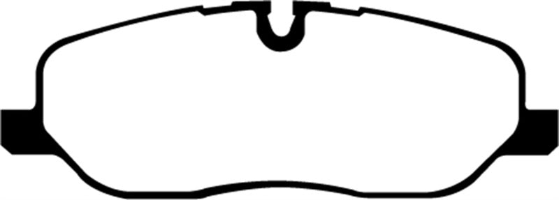 EBC Greenstuff 344mm Front Brake Pads for Land Rover LR3 2005-2009 * Heavy Duty Off-Road Performance