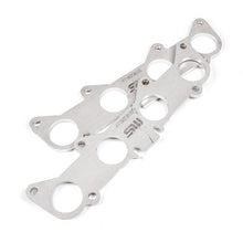 Load image into Gallery viewer, Stainless Works Ford 5.2L/5.0L Coyote Round Port Header 304 Stainless Steel Exhaust Flanges - 1-7/8 inch Primaries