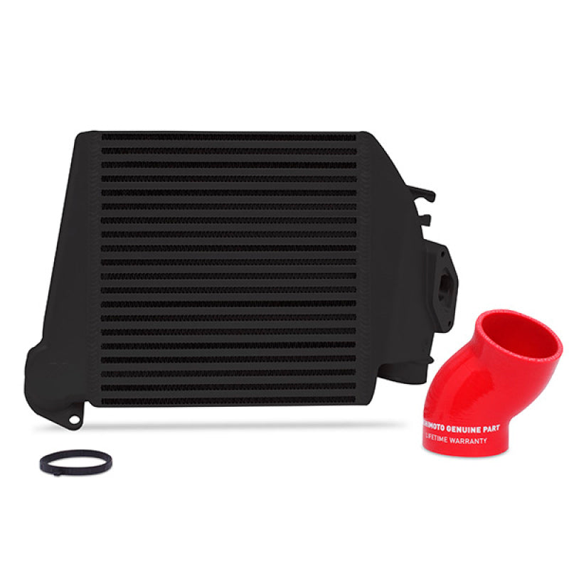 Mishimoto 2008-2014 Subaru WRX Top-Mount Intercooler Kit - Powder Coated Black