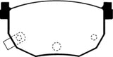 EBC Greenstuff 2000 Series Sport Brake Pads for Nissan 240SX and Hyundai Elantra Rear - Part Number EBC DP2528