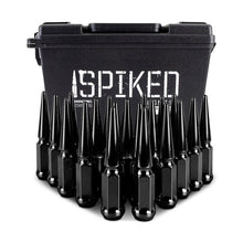 Load image into Gallery viewer, Mishimoto Steel Spiked Lug Nuts M12x1.5 – 20-Piece Black Set for BMW Z3