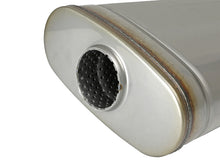 Load image into Gallery viewer, aFe MACH Force-Xp 304 Stainless Steel Muffler with 2.5-inch Center/Offset Inlet, 18-inch Length