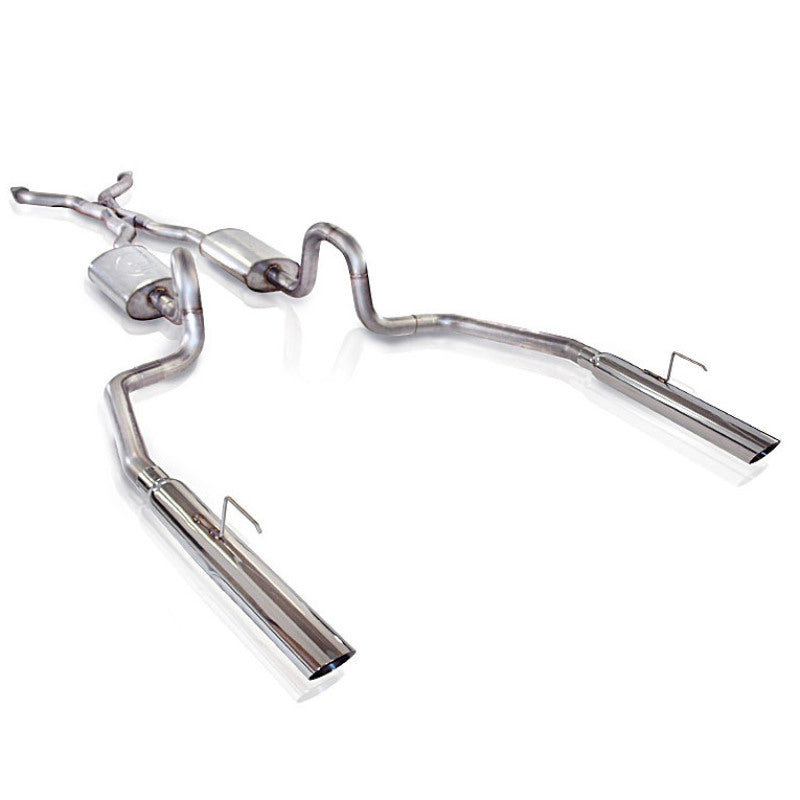 Stainless Works 2003-2011 Crown Victoria/Grand Marquis 4.6L 2-1/2 inch Catback Exhaust with Turbo Chambered Mufflers and Factory Style Tips