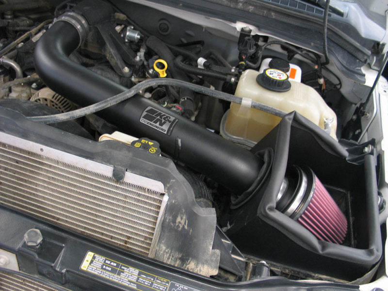 K&N Engineering High Flow Performance Cold Air Intake System for 2007-2010 Ford F-250 Super Duty V8-5.4L