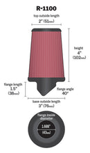 Load image into Gallery viewer, K&amp;N Universal Rubber Round Tapered Air Filter for Honda ATC90 and ATC110 Models