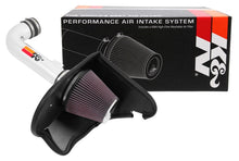 Load image into Gallery viewer, K&amp;N Engineering 69-4535TP Silver Typhoon Short Ram Intake for Chevrolet Camaro 3.6L