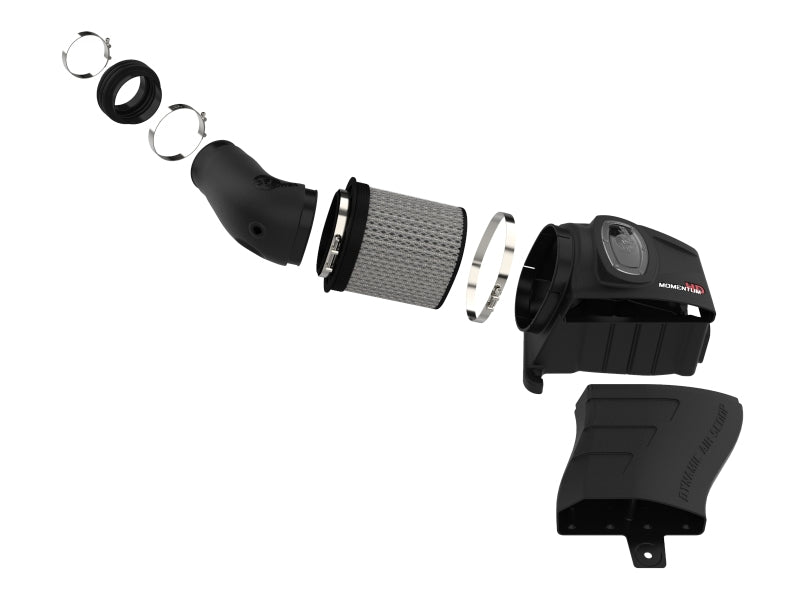 aFe POWER Momentum HD Cold Air Intake System with Pro DRY S Filter for 1994-1997 Ford Powerstroke 7.3L V8