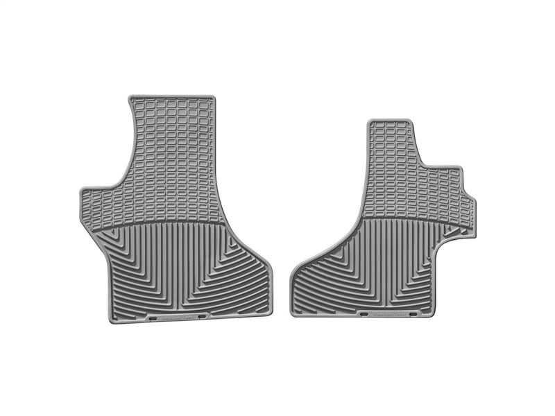 WeatherTech All-Weather Front Rubber Floor Mats for Chevrolet Astro and GMC Safari - Gray