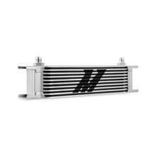 Load image into Gallery viewer, Mishimoto Universal -6AN 10-Row Oil Cooler - Silver for High-Performance Vehicles
