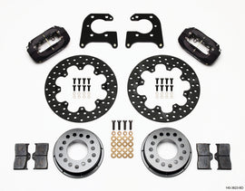 Wilwood Forged Dynalite Rear Drag Kit with Drilled Rotor for Big Ford 2.50-inch Offset