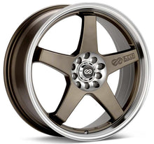 Load image into Gallery viewer, Enkei EV5 18x7.5 Alloy Wheel - Matte Bronze with Machined Lip, 5x100/114.3 Bolt Pattern, 38mm Offset