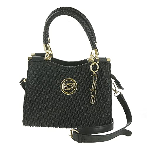 bebe Erika Mini Shopper Handbag Black