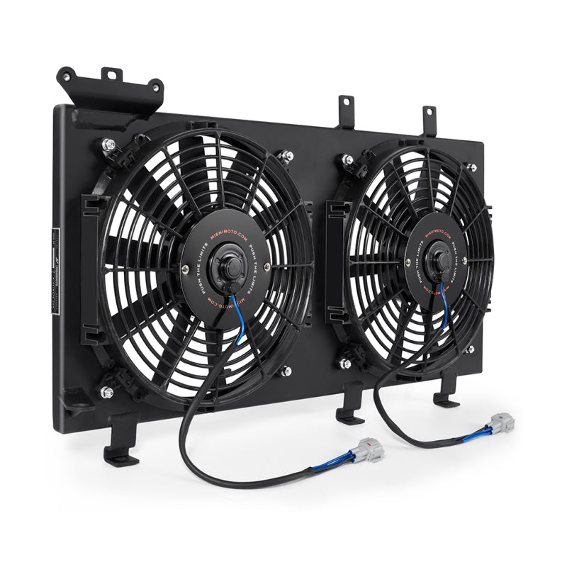 Mishimoto 01-07 Subaru WRX/STI PNP Aluminum Fan Shroud Kit - Black